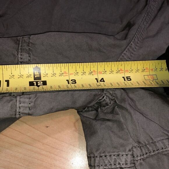 NWT Galaxy By Harvic Men's Belted Tactical Cotton Cargo Shorts Gray sz 48 - Picture 8 of 12